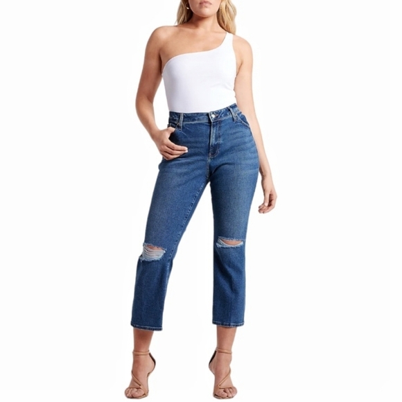 Express - 90's Ankle Boot Distressed Jeans - Picture 14 of 14